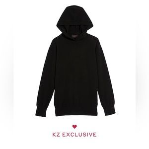 Kirna Zabête Exclusive Collection Cashmire Black Hoodie Size XS